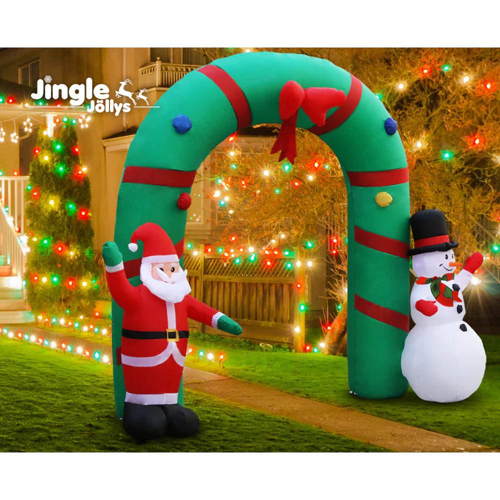 Christmas Inflatable Archwary 2.8M Illuminated Decorations - Image 6