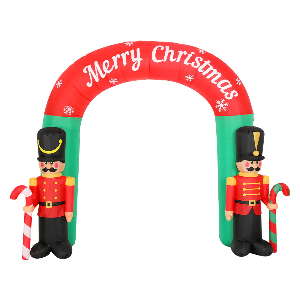 Christmas Inflatable Archwary Nutcracker 3M Illuminated Decorations - Image 3