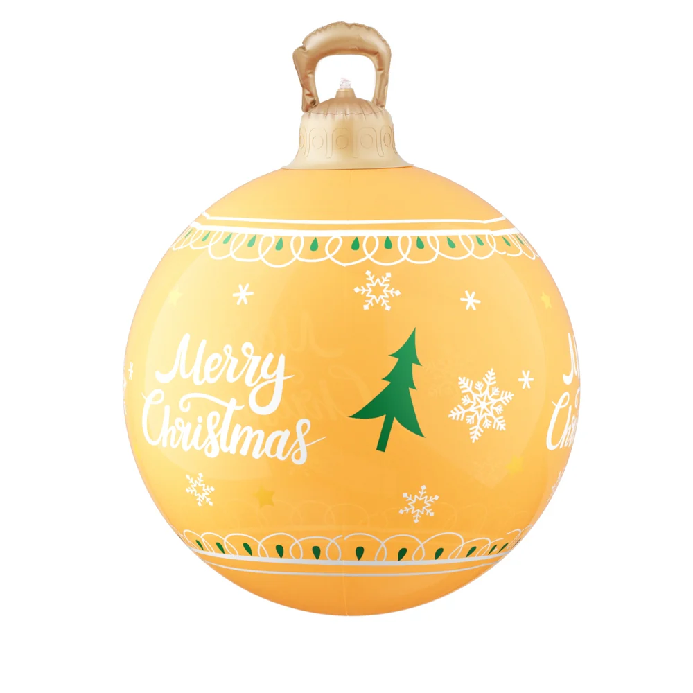 Christmas Inflatable Ball 60cm Led Illuminated Xmas Decoration - Image 3