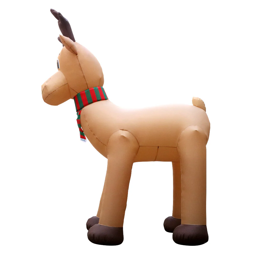 Christmas Inflatable Reindeer 5M Illuminated Decorations - Image 4