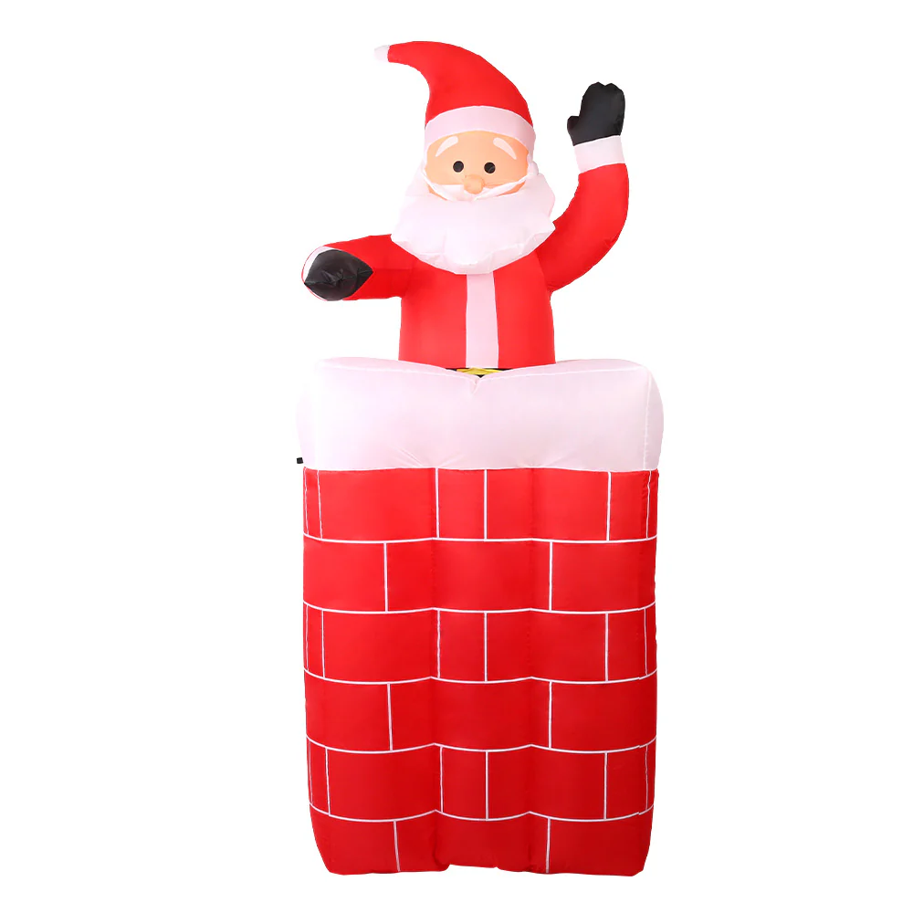 Christmas Inflatable Santa Pop Up 1.8M Illuminated Decorations - Image 3