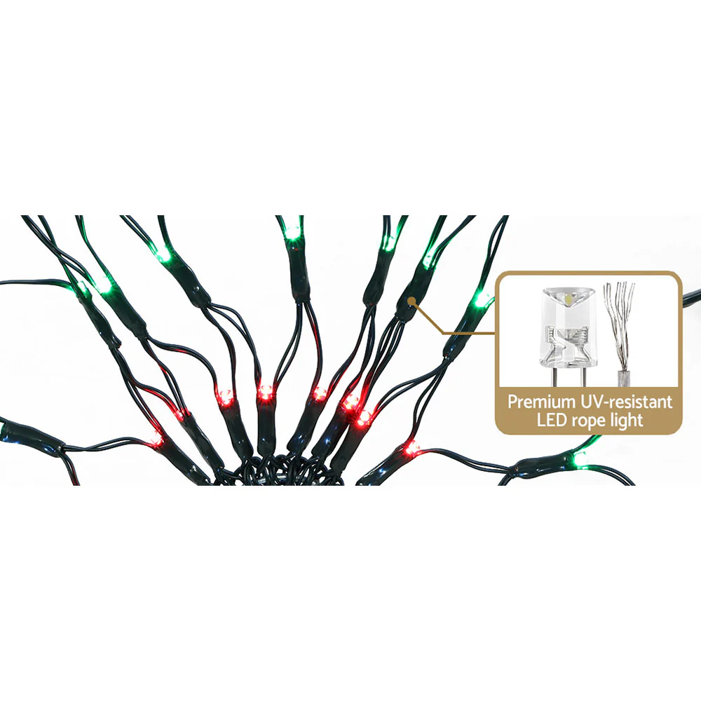 Christmas Lights 130cm Snow 130 LED Decorations - Image 4