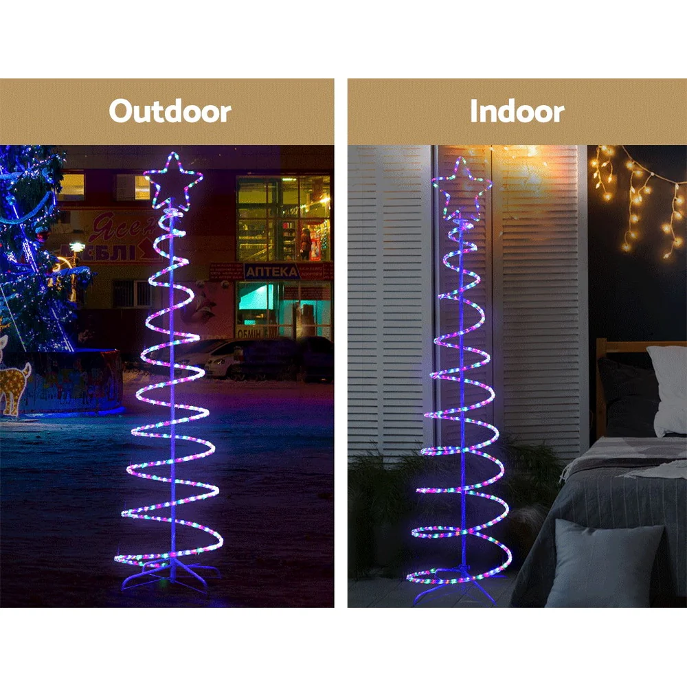 Christmas Lights 188cm Tree 288 LED Decorations - Image 5