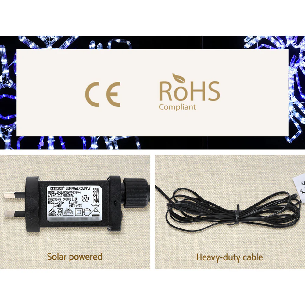 Christmas Lights 82cm Snow 304 LED Decorations - Image 6