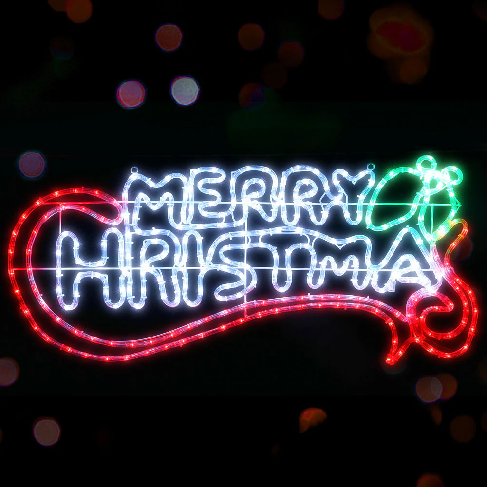 Christmas Lights 96cm Merry Christmas 288 LED Decorations - Image 8