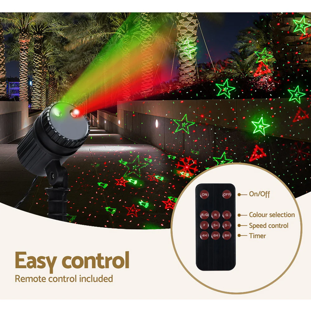 Christmas Lights Laser Light Projector Outdoor Decorations - Image 4