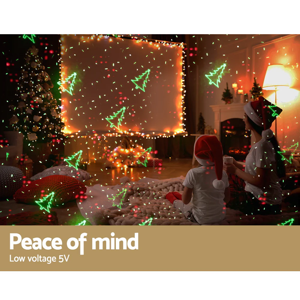 Christmas Lights Laser Light Projector Outdoor Decorations - Image 6