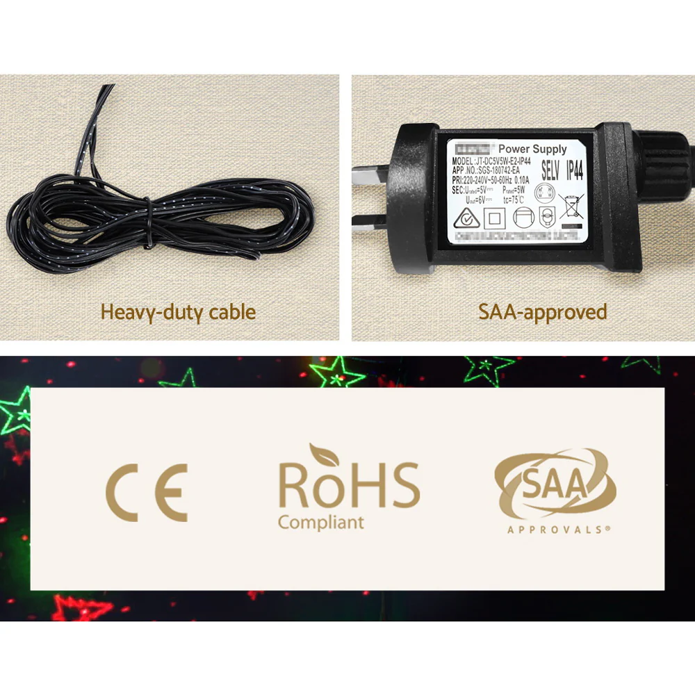 Christmas Lights Laser Light Projector Outdoor Decorations - Image 7