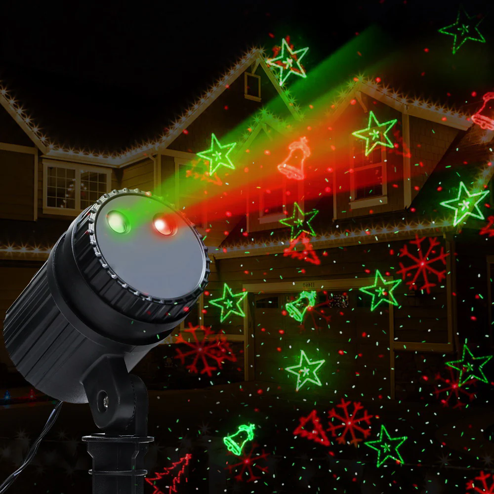 Christmas Lights Laser Light Projector Outdoor Decorations - Image 8