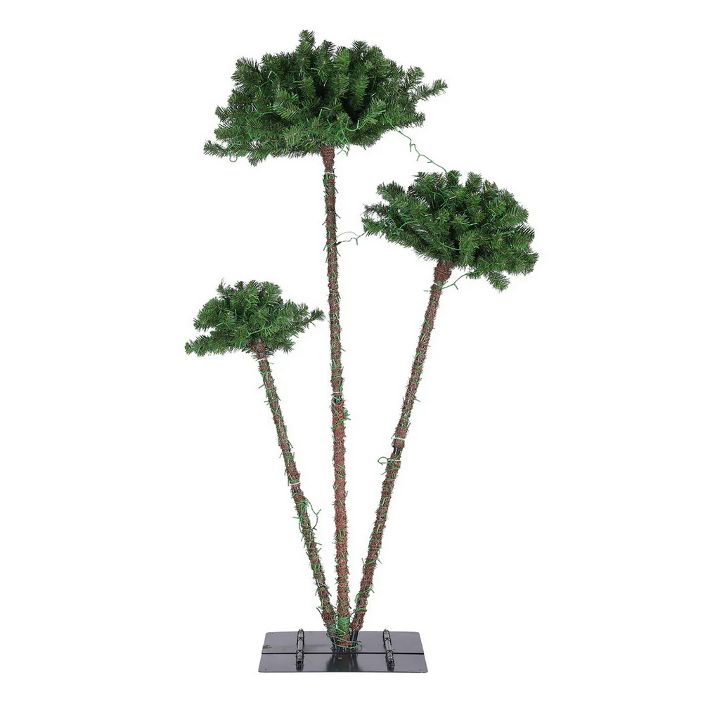 Christmas Tree 3-in-1 LED Xmas Palm Tree Party Decor 1.2/1.5/1.8M