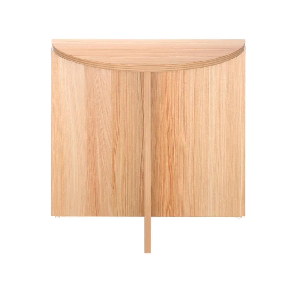 Coffee Table Semi-circle 48CM Pine Elva - Image 3