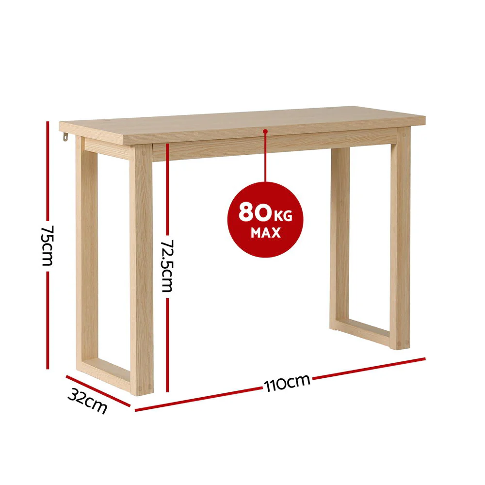 Console Table 110CM Pine - Image 3