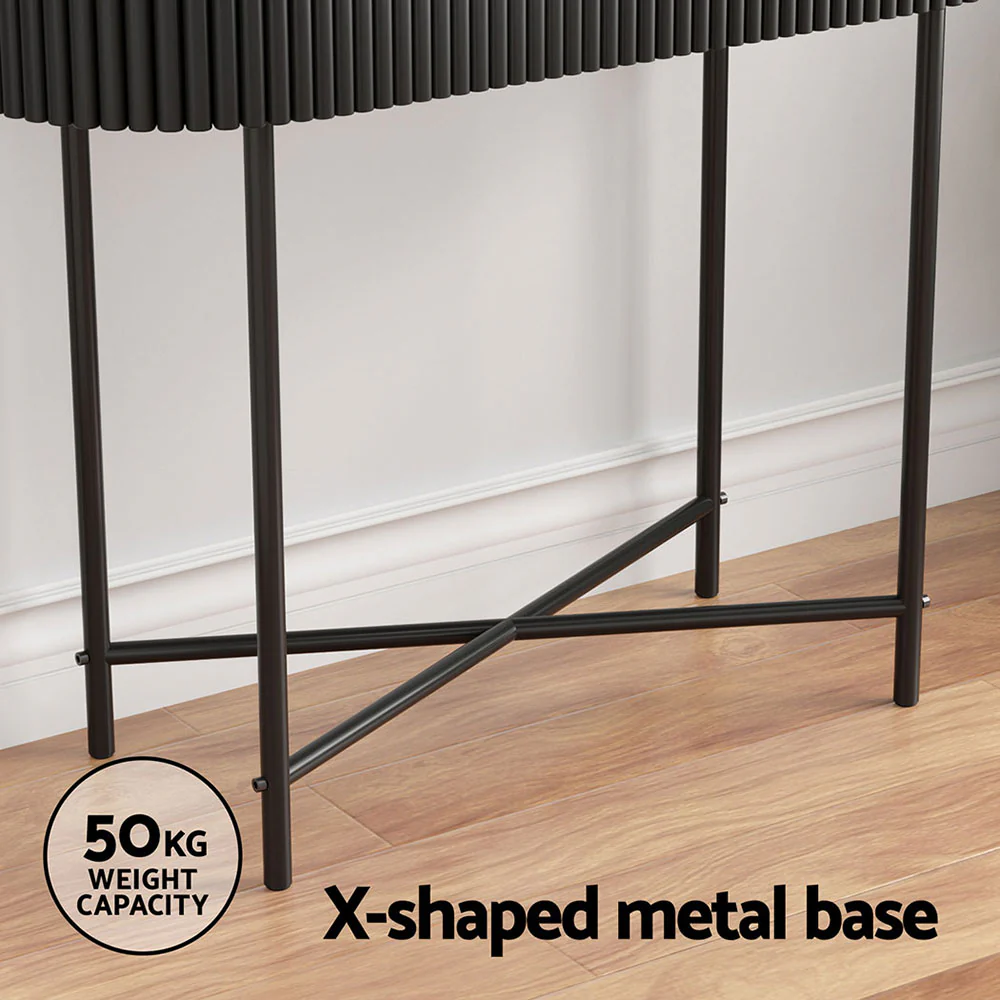 Console Table 2 Drawers 100CM - Image 8