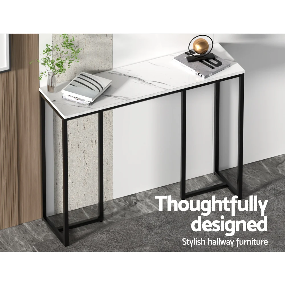 Console Table Marble Effect Frenisha - Image 6