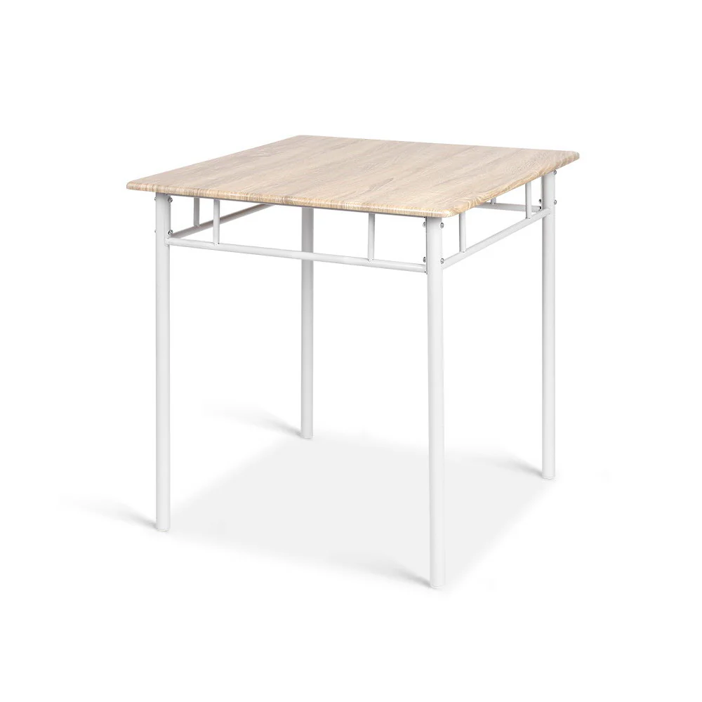 Dining Table And Chairs Set of 3 Oak - Image 3