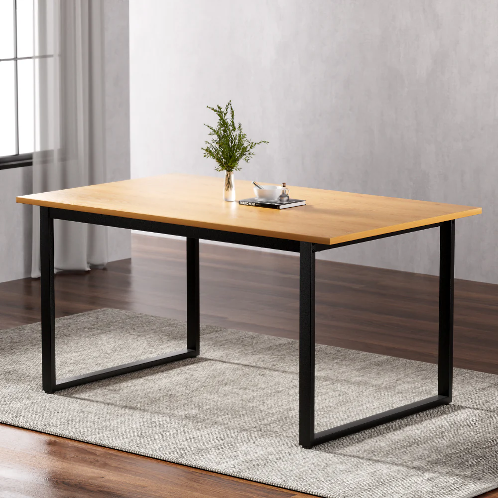 Eli 6 Seater Rectangle Dining Table 150CM - Image 5