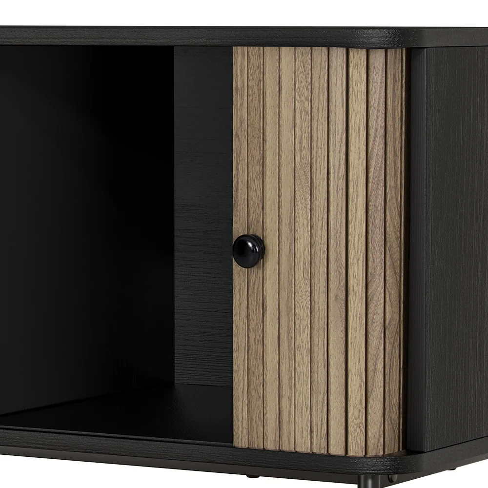 Entertainment Unit TV Cabinet 150CM Black Boris - Image 3