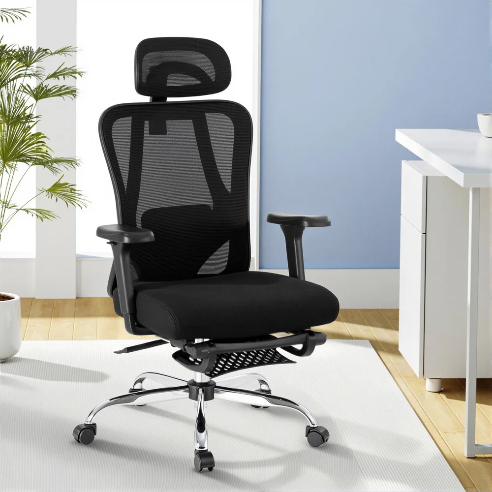 Ergonomic Mesh Office Chair Black - Image 8