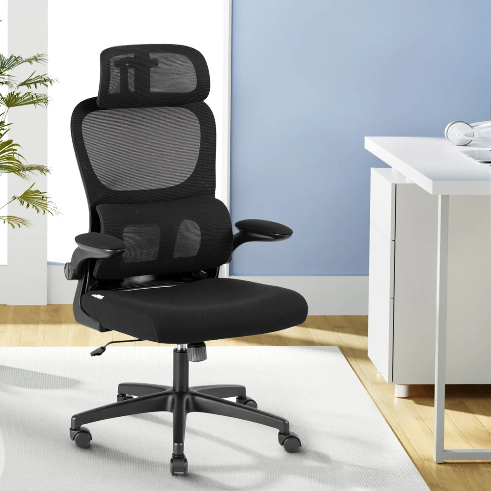 Ergonomic Office Chair Mesh Chairs Black - Image 7