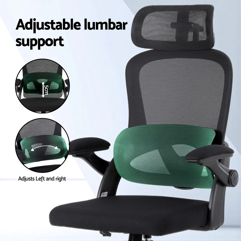 Ergonomic Office Chair Mesh Chairs Black - Image 5
