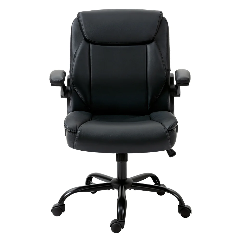 Executive Office Chair Mid Back Black - Image 3