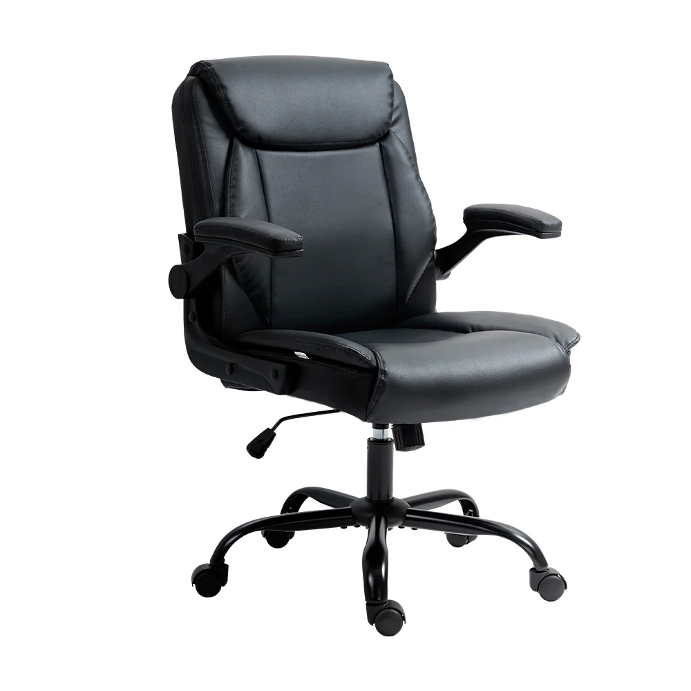 Executive Office Chair Mid Back Black - Image 7