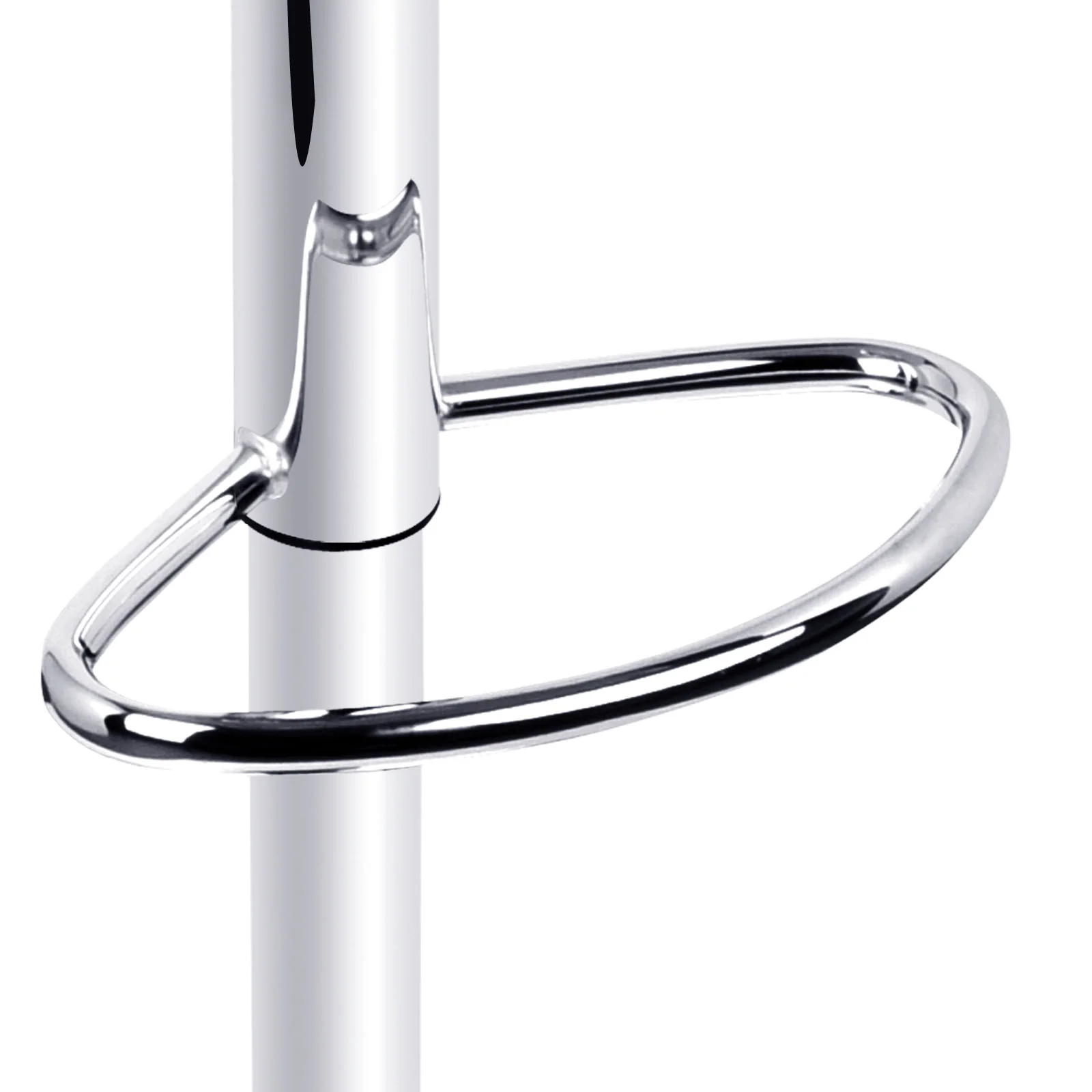 Finley Wooden Gas Lift Bar Stool With Armrest Black - Image 7
