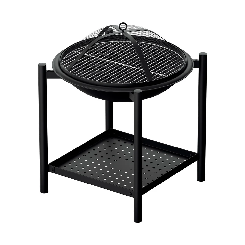 Fire Pit BBQ Grill 2-in-1 Outdoor - Image 3