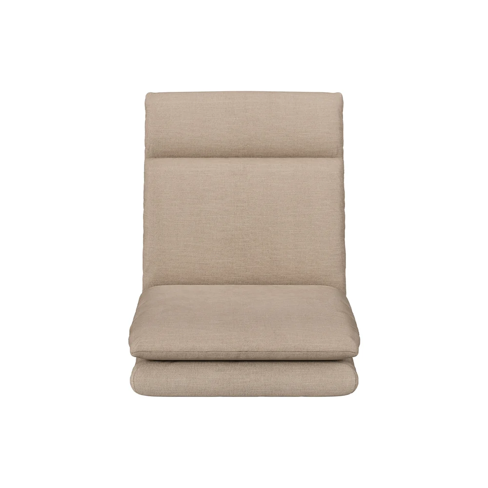 Floor Chair Sofa 1 Seater Linen Beige - Image 3