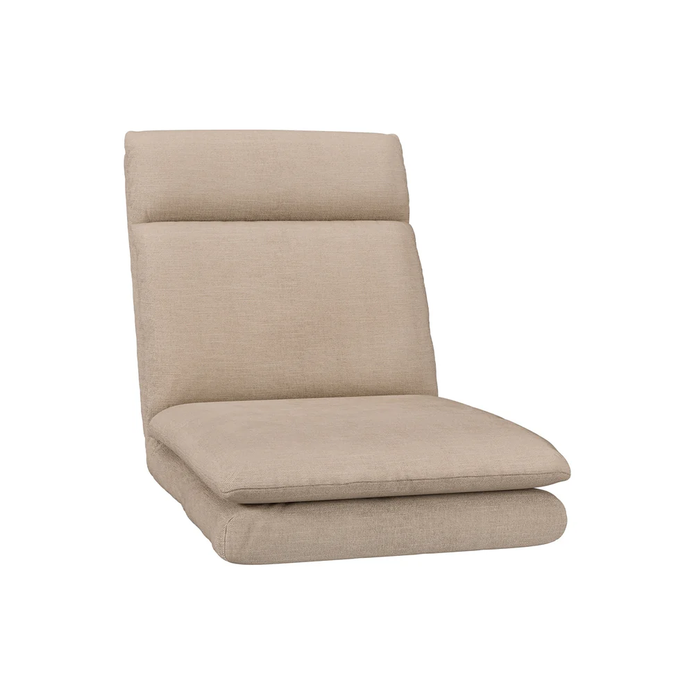 Floor Chair Sofa 1 Seater Linen Beige - Image 7