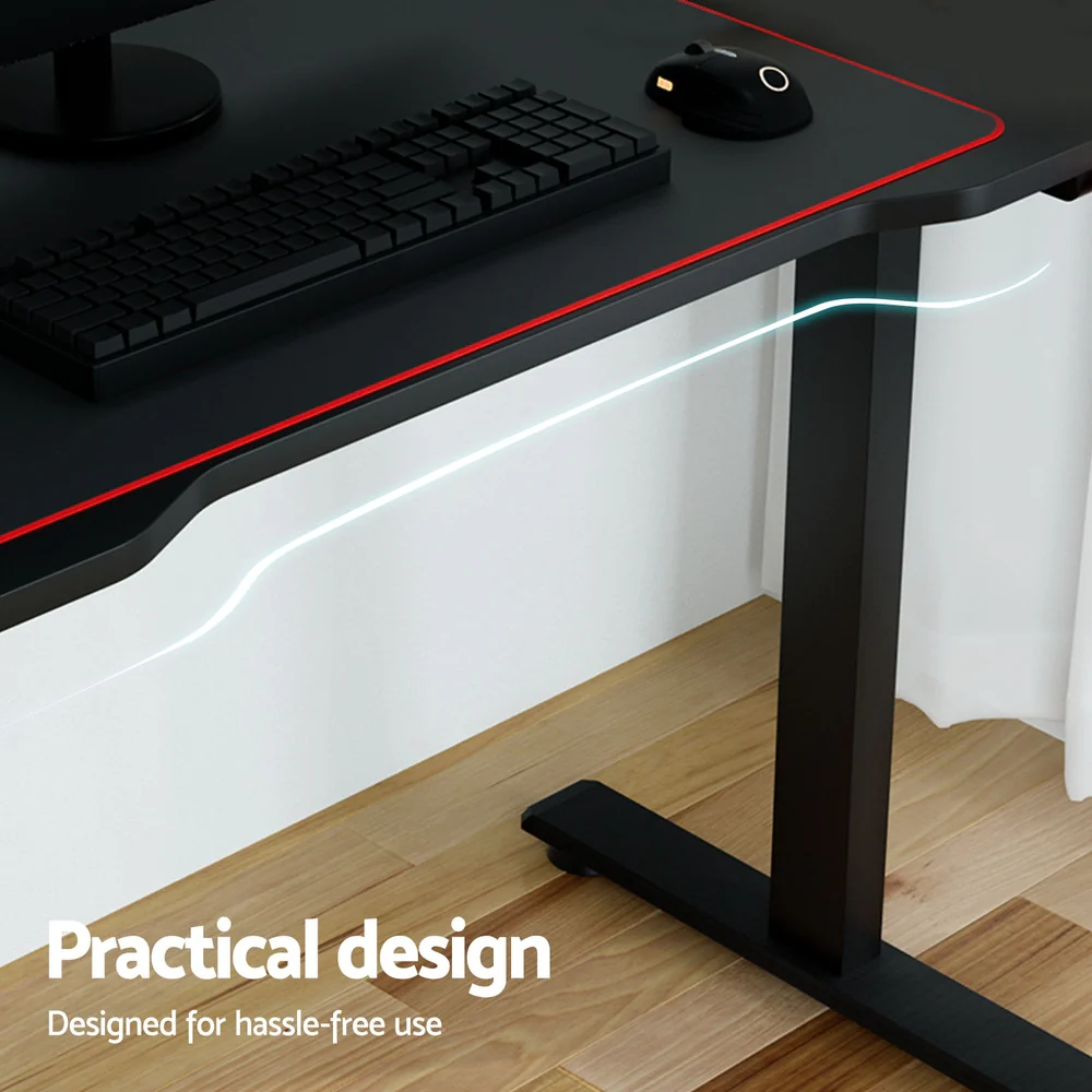 Gaming Desks Standing Desk Motorised 140CM Black - Image 6