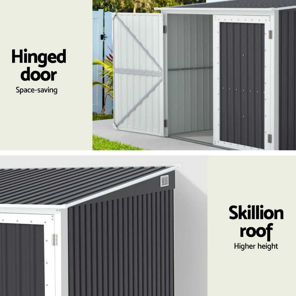 Garden Shed Sheds Outdoor Storage 2.06x2.03M Tool Workshop House Shelter - Image 5