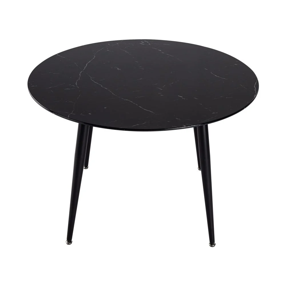 Genevieve Dining Set With 4 Blue Velvet Chairs - Image 10