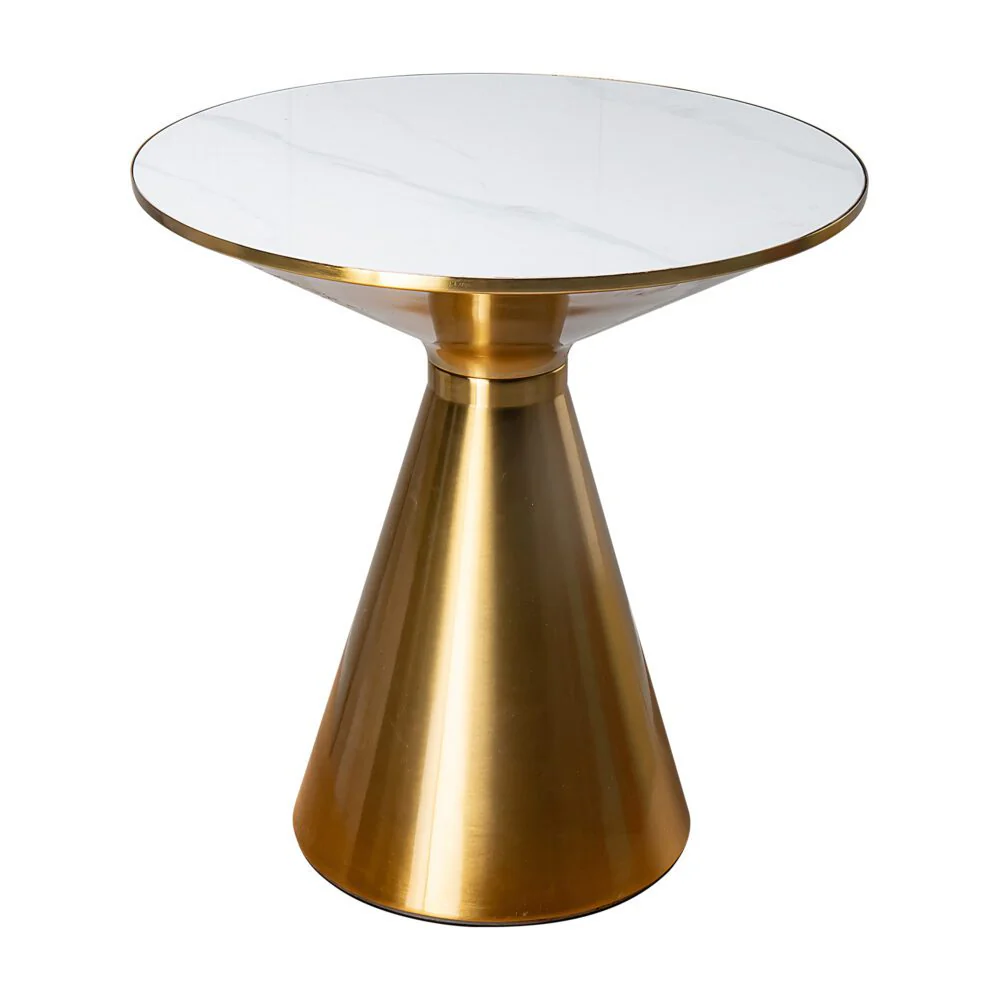 Golden Halo Round Side Table - Image 5