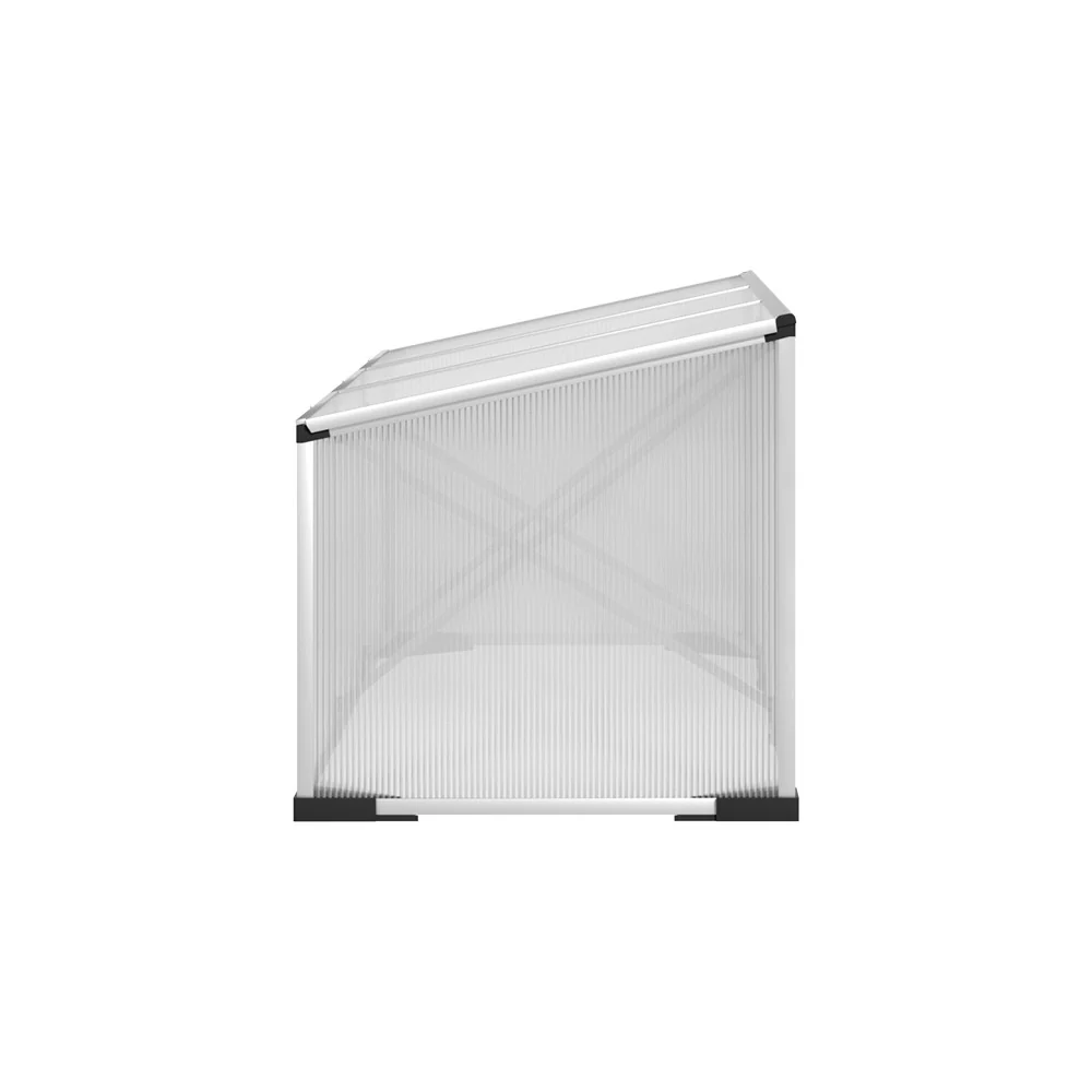 Greenhouse 180x50x50CM Cold Frame Plant Grow Aluminium Polycarbonate Green House - Image 3