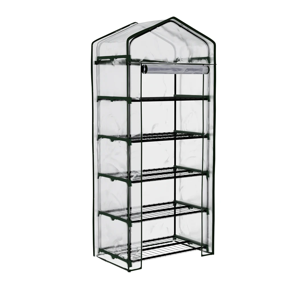 Greenhouse 5 Tiers Mini Green House Garden Bed Planter Box 1.9x0.7x0.5M - Image 7
