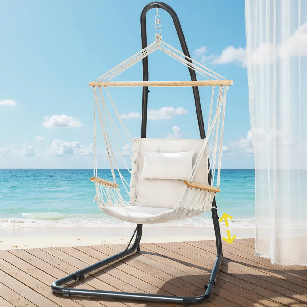 Hammock Chair with Heavy Duty Steel Stand - Image 7