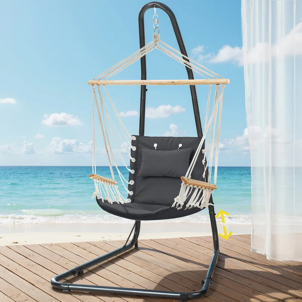 Hammock Chair with Heavy Duty Steel Stand - Image 7