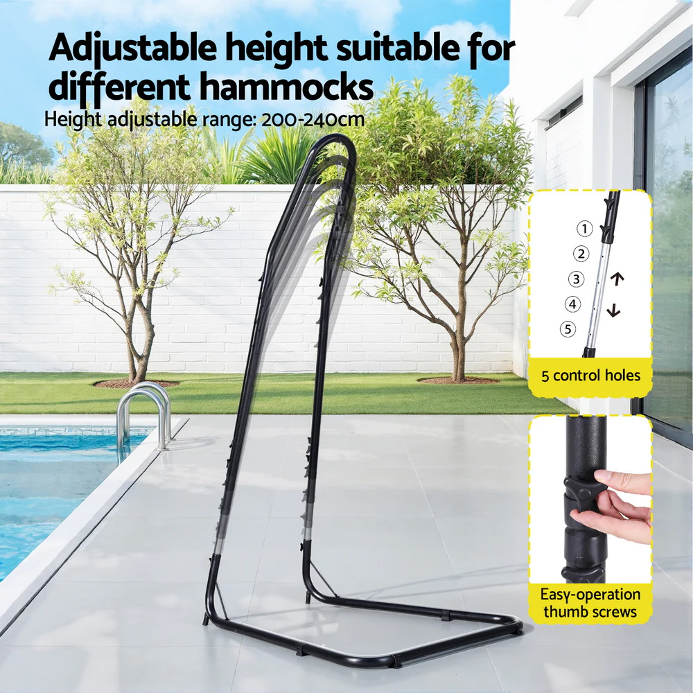 Hammock Chair with Heavy Duty Steel Stand - Image 6