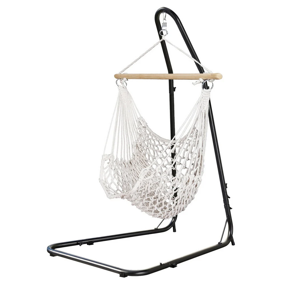 Hammock Hanging Chair with Heavy Duty Steel Stand - Image 3