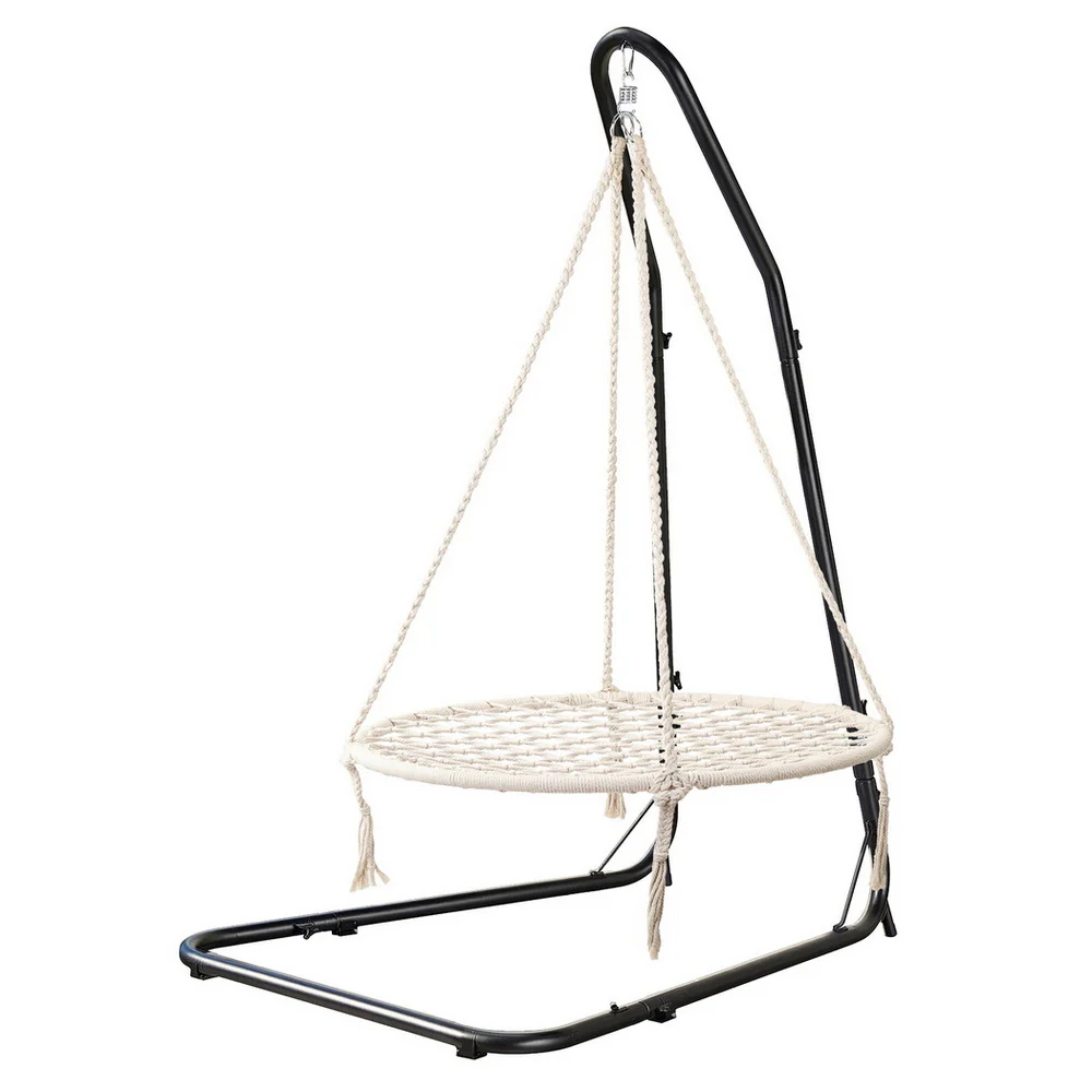 Hammock Hanging Chair with Steel Stand - Image 3