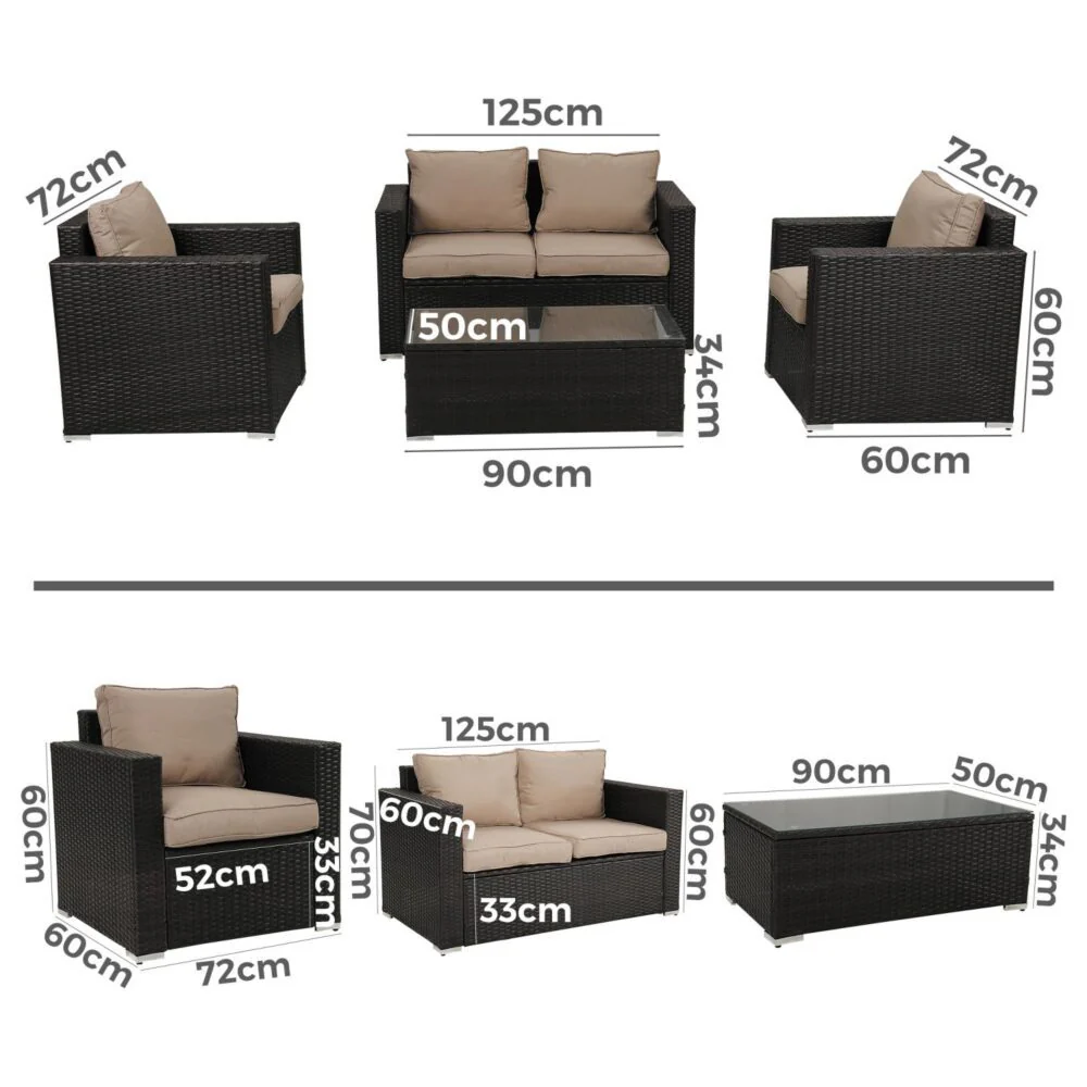 Harmony Haven Outdoor Sofa Set - Image 11