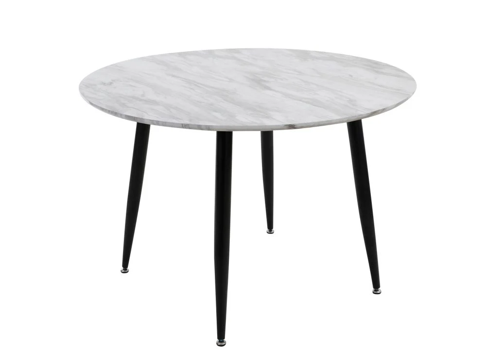Juliette Dining Set With 4 Blue Velvet Chairs - Image 9