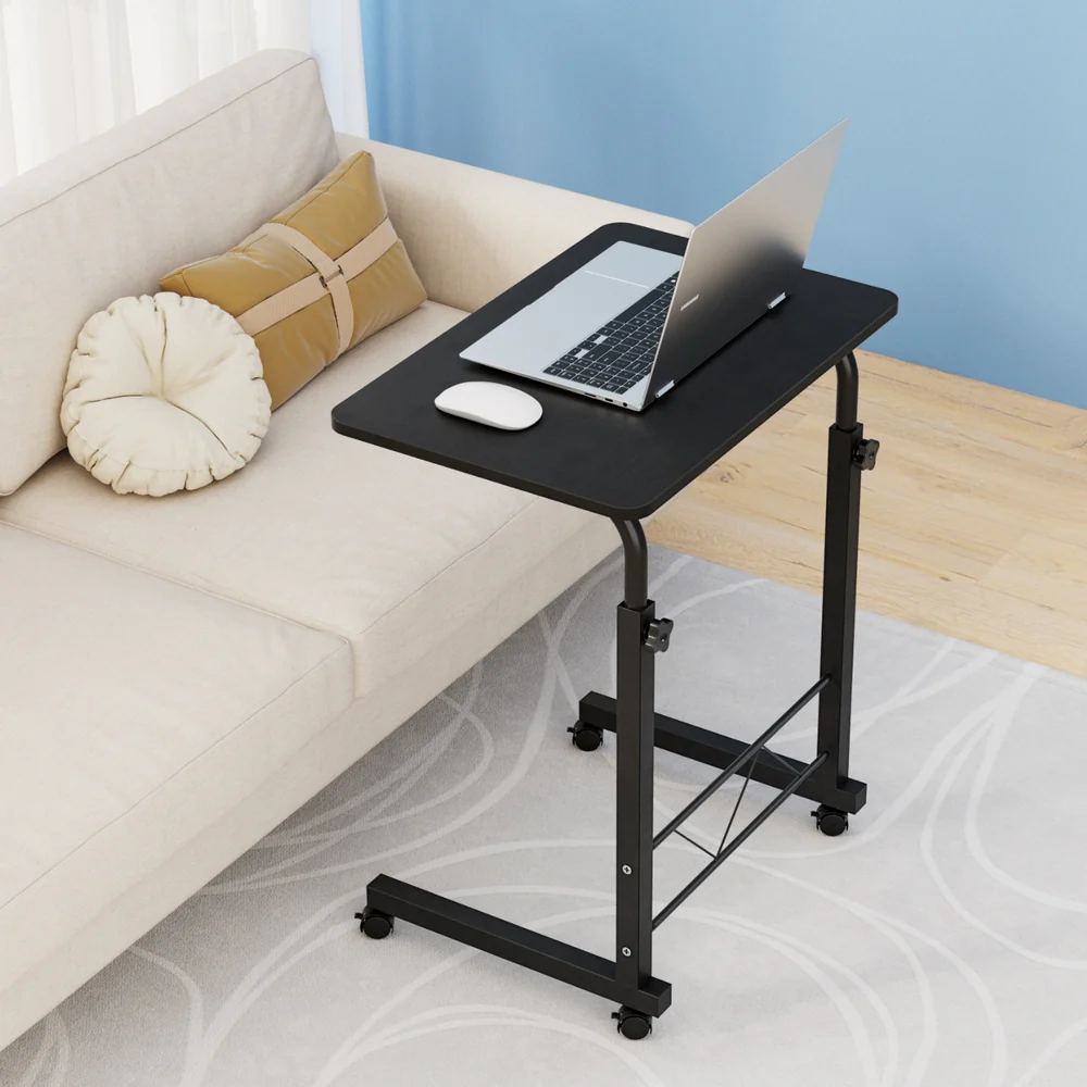 Laptop Desk Table Adjustable 60CM Black - Image 7