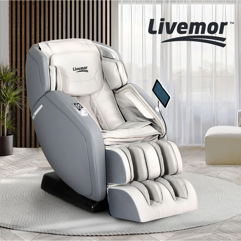 4D Massage Chair Electric Recliner Home Massager Gary - Image 7