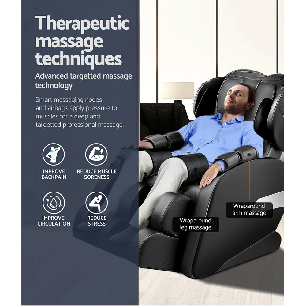 Massage Chair Electric Recliner 22 Nodes Massager Belmue - Image 5