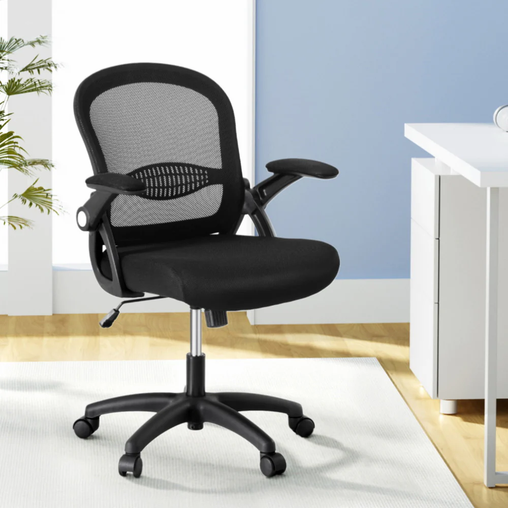 Mesh Office Chair Computer Gaming Desk Chairs Work Study Mid Back - Image 7