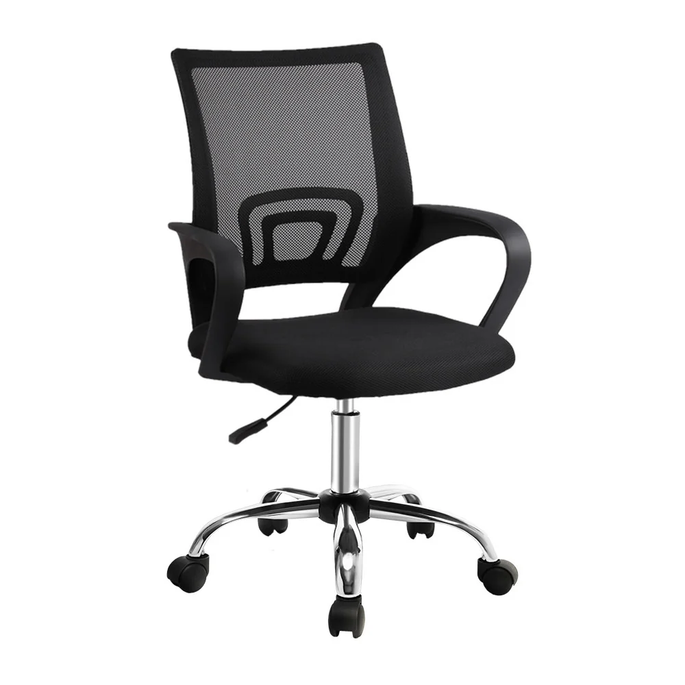 Mesh Office Chair Mid Back Black - Image 8