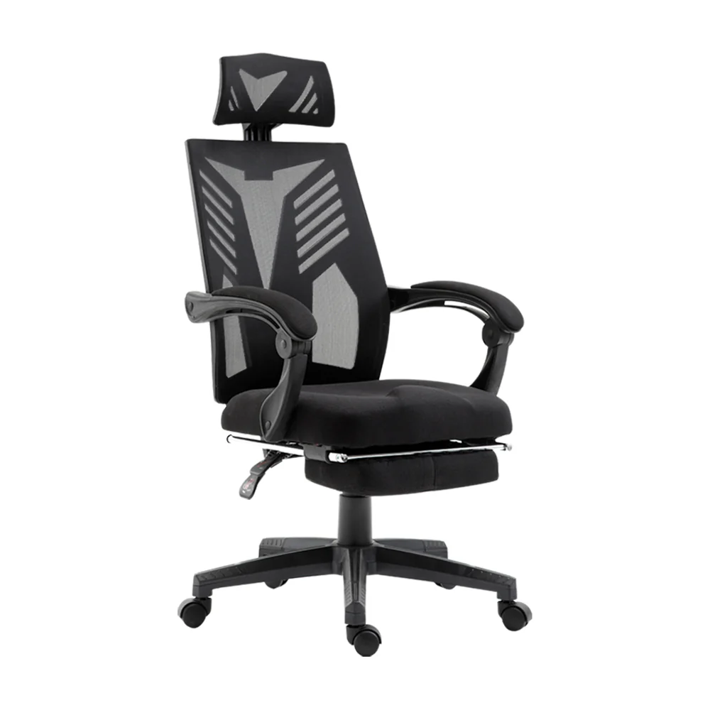Mesh Office Chair Recliner Black - Image 7