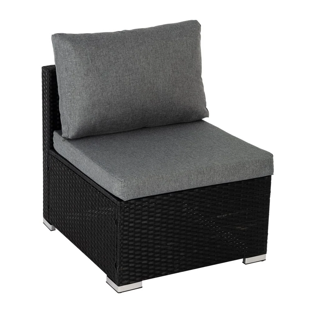Modular Outdoor Lounge Set-9pcs Sofa, Armchairs and Coffee Table - Image 12